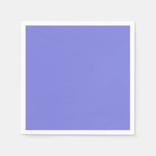 Dark Periwinkle Purple Napkins