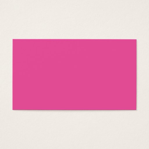 Customizable Dark Pink Business Card