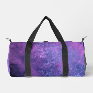 Dark Pink-Blue Storm Cloud effect Duffle Bag