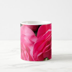 Dark Pink Camellia  Coffee Mug
