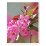 Dark Pink Cherry Blossoms Temporary Tattoos