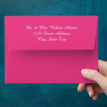 Dark Pink - Envelope by Midesigns55555 at Zazzle