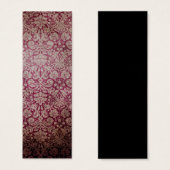 Dark pink grunge damask wallpaper (Front & Back)