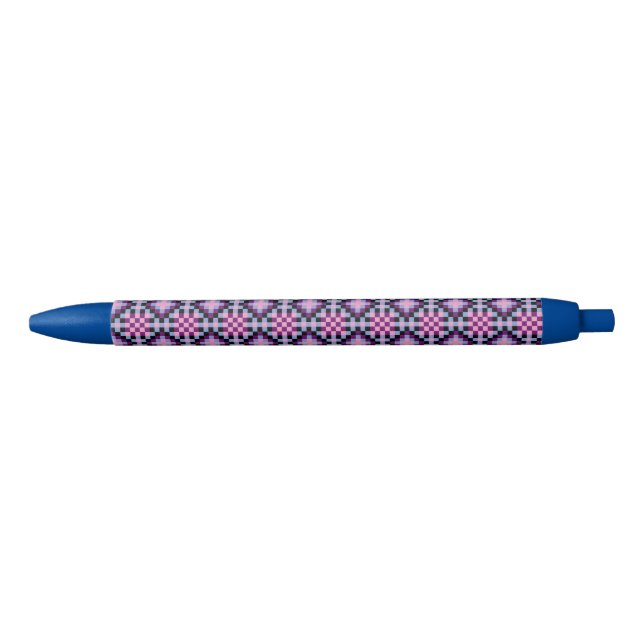 Dark Pixel Pattern Pen (Front)