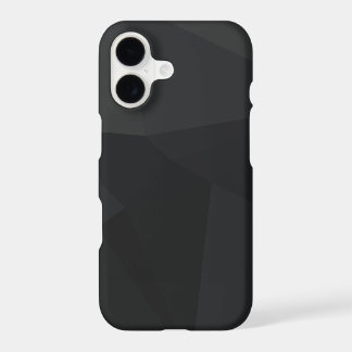 Dark Polygonal Pattern iPhone 17 Case