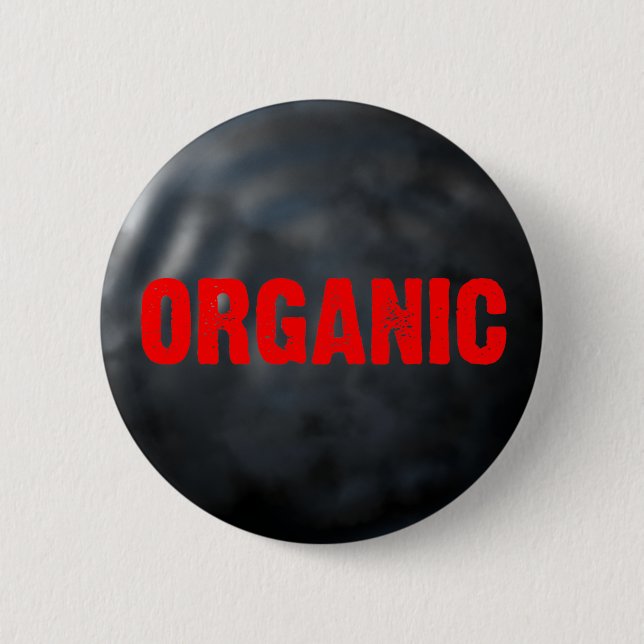 Dark Pond, Organic Button (Front)