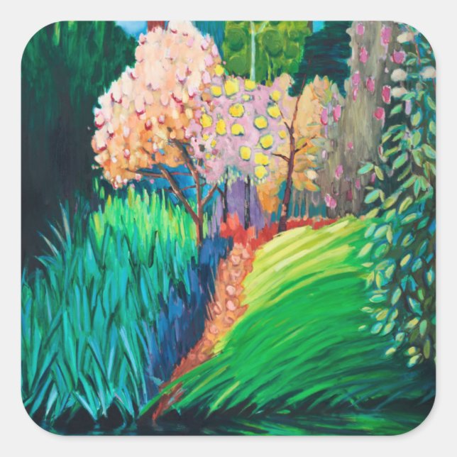 Dark Pool Square Sticker (Front)