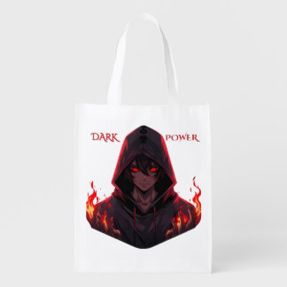 dark power grocery bag