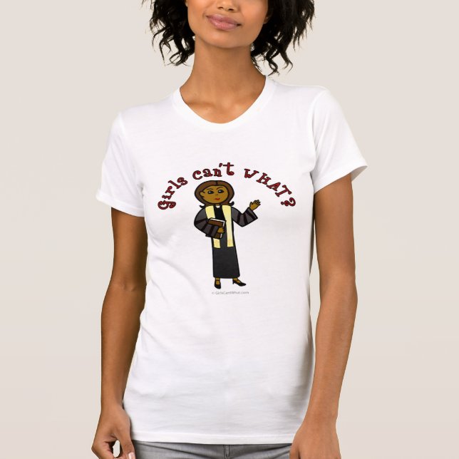 Dark Preacher Girl T-Shirt (Front)