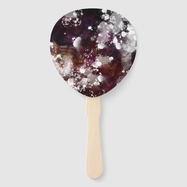 Dark Preparation Hand Fan (Front)