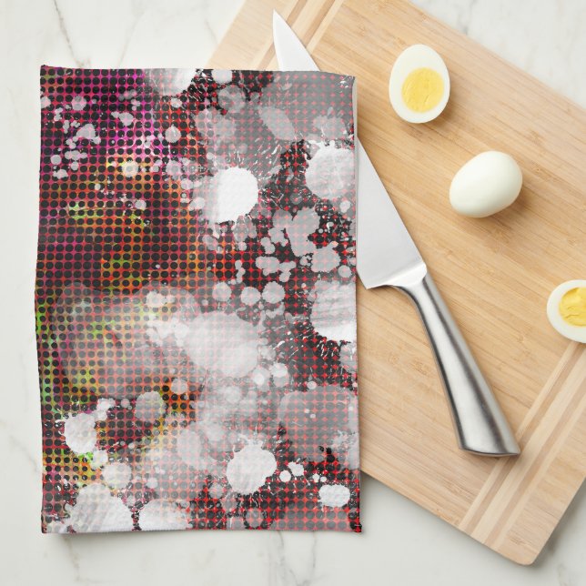 Dark Preparation Kitchen Towel (Quarter Fold)