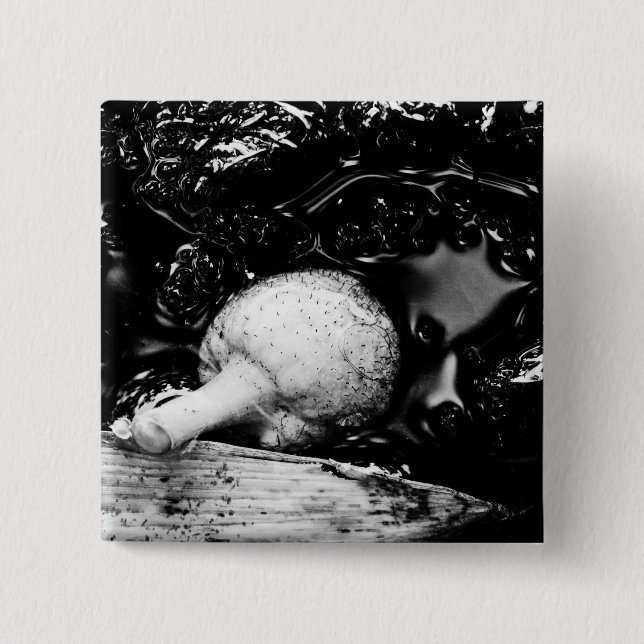 dark protector pinback button (Front)