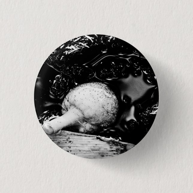 dark protector pinback button (Front)