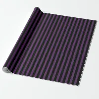 Purple striped shop wrapping paper