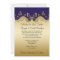 Dark Purple and Gold Butterflies 50th Anniversary