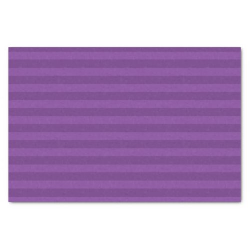 Dark Purple and Light Purple Stripes Tissue Paper