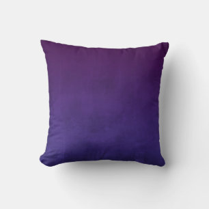 Dark Purple Black rustic Throw Pillow
