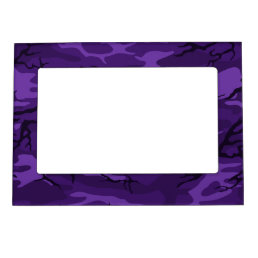 Dark Purple Camo Magnetic Frame