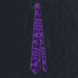 Dark Purple Camo Tie<br><div class="desc">Camouflage pattern in dark purple.</div>