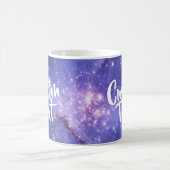 Dark Purple Galaxy Custom Mug (Center)