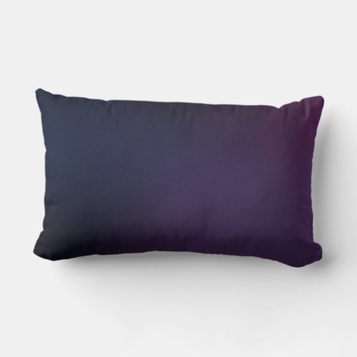 Dark Purple Lumbar Pillow
