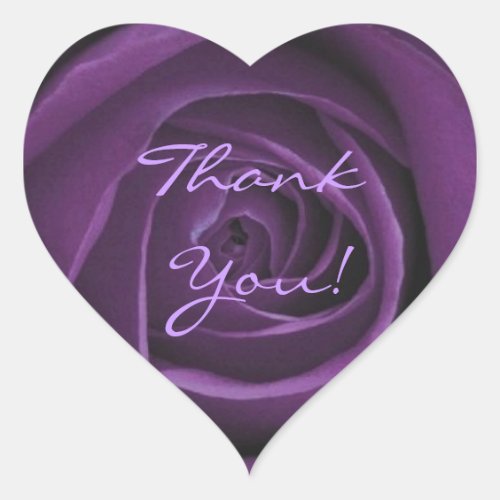 Dark Purple Rose Sticker