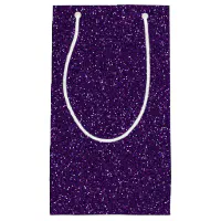 Purple Glitter Gift Bag