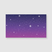 Dark Purple Starry Night Sky (Front)
