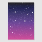 Dark Purple Starry Night Sky (Front)