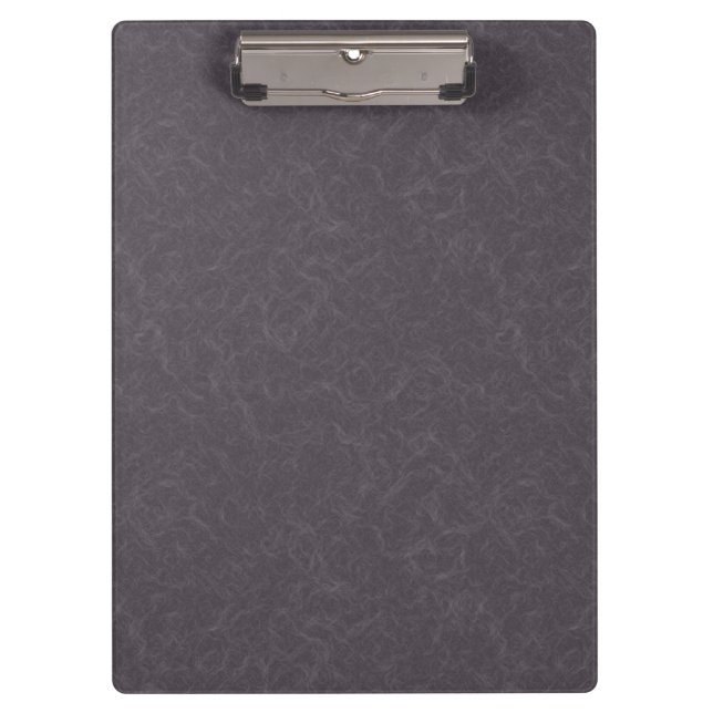 Dark purple textured surface swirling pattern clipboard (Front)