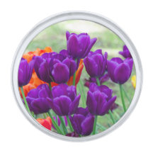 Dark purple tulips jigsaw