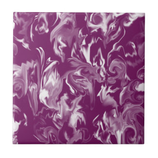 Dark Purple & White Mixed Color Tile
