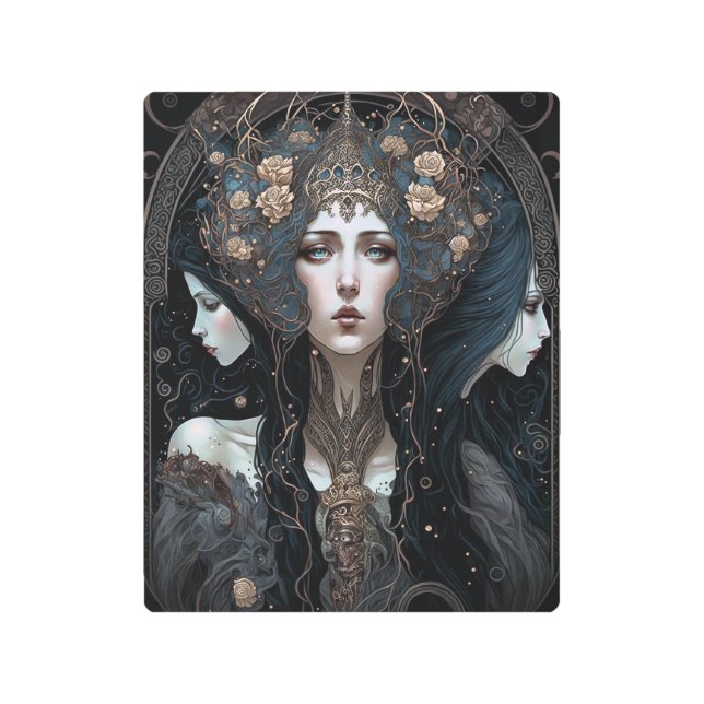 Dark Queen Fantasy Art (Front)