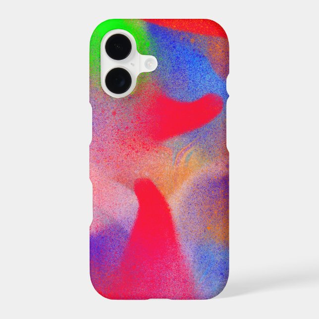 Dark Rainbow colors   iPhone Case (Back)