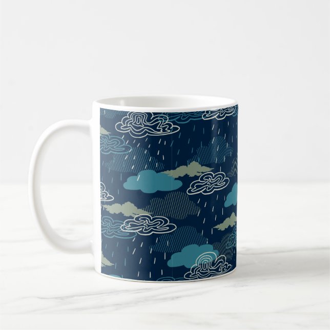 Dark Rainy Night Coffee Mug (Left)