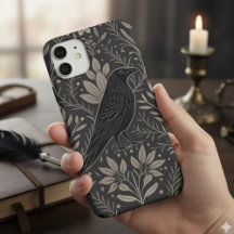 Dark Raven Art Nouveau iPhone 17 Air Case