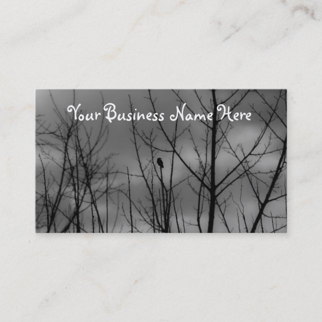 Dark Raven Business Card (Front)