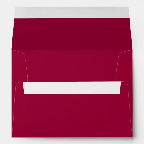 Dark Red A7 5x7 Blank Envelopes