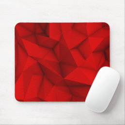 Dark Red Abstract Futuristic Cool Background Graph Mouse Pad