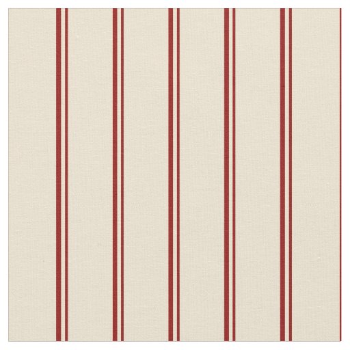 Dark Red and Beige Colored Pattern Fabric