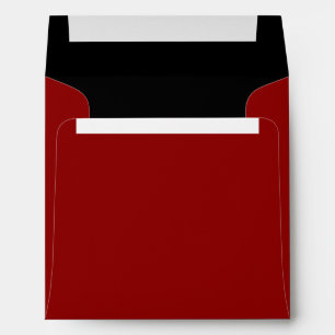 Dark Red and Black Envelope