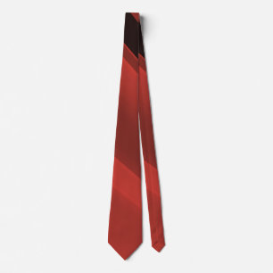 Dark red and black stripes, popular pattern neck tie