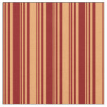 Dark Red and Brown Colored Pattern Fabric