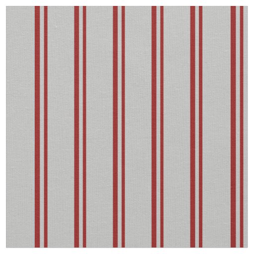 Dark Red and Grey Striped/Lined Pattern Fabric