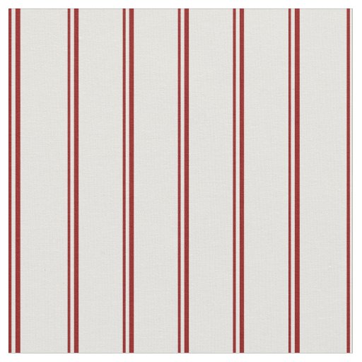 Dark Red and Light Cyan Stripes Pattern Fabric