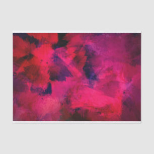 Dark Red and Purple Bold & Modern Abstract Tissue Paper