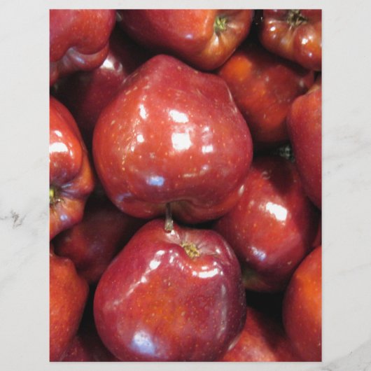 Dark Red Apples (Front)