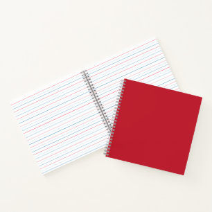 Dark Red Background  Notebook