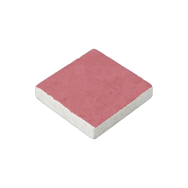 Dark Red Background  Stone Magnet (Angled)