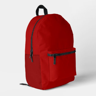 Dark Red Backpack 